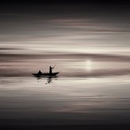 Frozen Silence - Beautiful Sunset